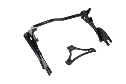 Wyatt Gatling Shorty Detachable Sissy Bar Black - 50-0049