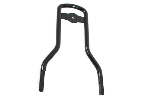 Wyatt Gatling 14-1/2 inch Mini Medallion Style Sissy Bar Upright Black - 50-0053