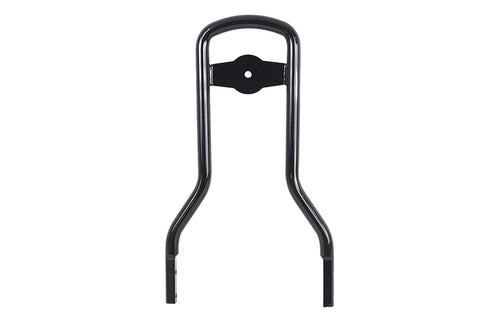Wyatt Gatling 14-1/2 inch Mini Medallion Style Sissy Bar Upright Black - 50-0053