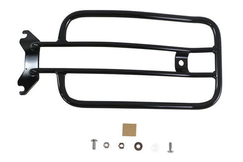 V-Twin 7 inch Solo Luggage Rack Black - 50-0061