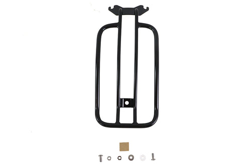 V-Twin 7 inch Solo Luggage Rack Black - 50-0061
