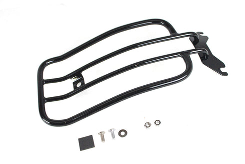 V-Twin 7 inch Solo Luggage Rack Black - 50-0063