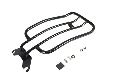 V-Twin 7 inch Solo Luggage Rack Black - 50-0063