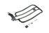 V-Twin 7 inch Solo Luggage Rack Black - 50-0063