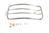 V-Twin 7 inch Solo Luggage Rack Chrome - 50-0064