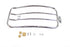 V-Twin 7 inch Solo Luggage Rack Chrome - 50-0064