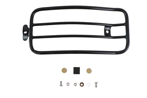 V-Twin 7 inch Solo Luggage Rack Black - 50-0065