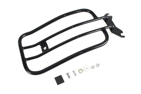 V-Twin 7 inch Solo Luggage Rack Black - 50-0067