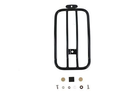 V-Twin 7 inch Solo Luggage Rack Black - 50-0069