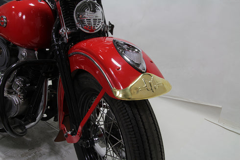 Wyatt Gatling Polished Front Fender Tip - 50-0092