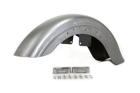 Wyatt Gatling Front Fender Raw With Bracket - 50-0114