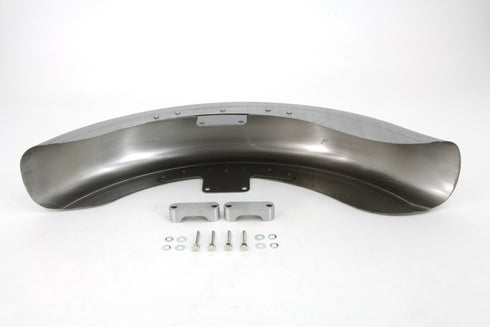 Wyatt Gatling Front Fender Raw With Bracket - 50-0114