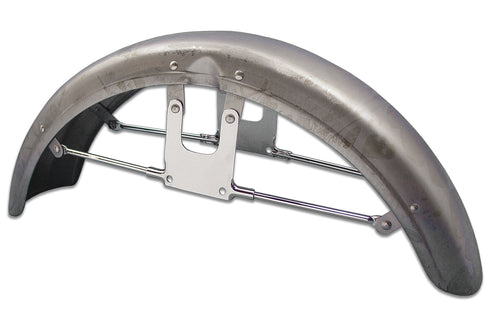 Wyatt Gatling Replica Front Fender Raw Steel - 50-0120