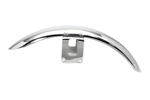 Wyatt Gatling Front Fender Narrow Chrome - 50-0123