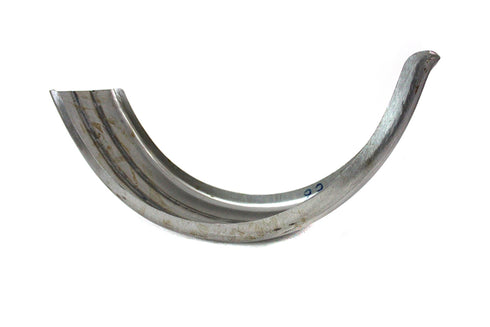 Wyatt Gatling Rear Fender Flat Bobbed Raw - 50-0209
