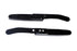 Wyatt Gatling Replica Rear Fender Strut Set Black - 50-0287
