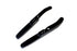 Wyatt Gatling Replica Rear Fender Strut Set Black - 50-0287