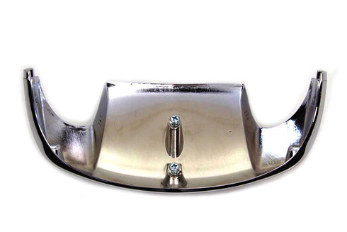 Wyatt Gatling Chrome and Black Front Fender Tip inch1200 inch - 50-0343