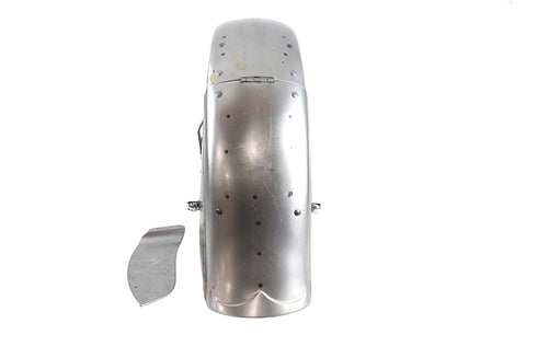 V-Twin Raw Rigid Rear Fender Assembly - 50-0363