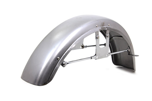 Wyatt Gatling Replica Front Fender Raw Steel - 50-0392