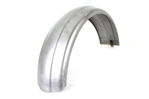 V-Twin 7.25 inch VL Ribbed Fender Blank Raw - 50-0393