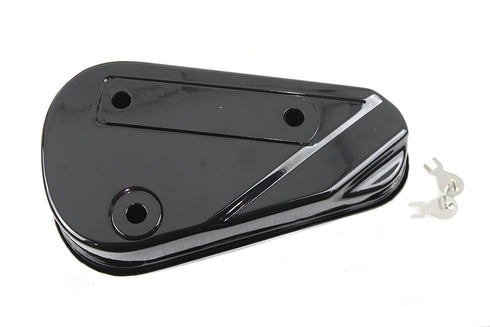 Wyatt Gatling Oval Right Side Black Tool Box - 50-0601