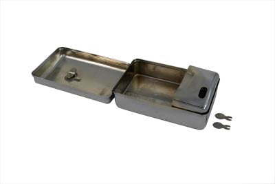 Wyatt Gatling Rectangular Chrome Tool Box - 50-0602