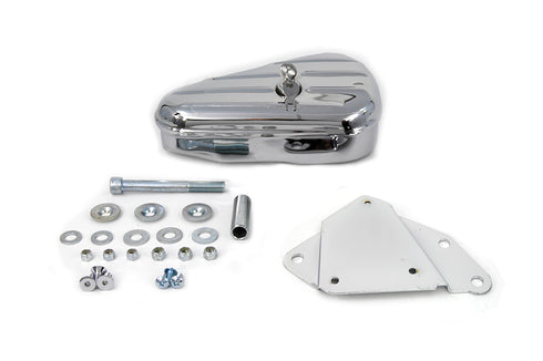 Wyatt Gatling Right Side Tool Box and Mount Kit Chrome - 50-0604