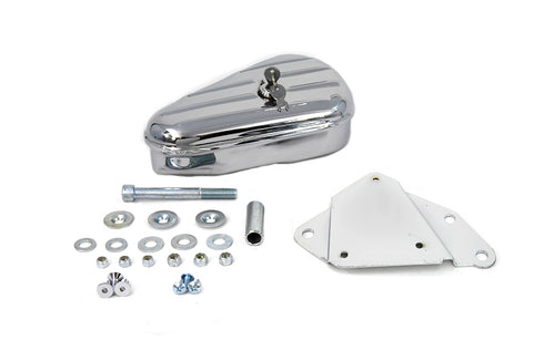 Wyatt Gatling Right Side Tool Box and Mount Kit Chrome - 50-0604