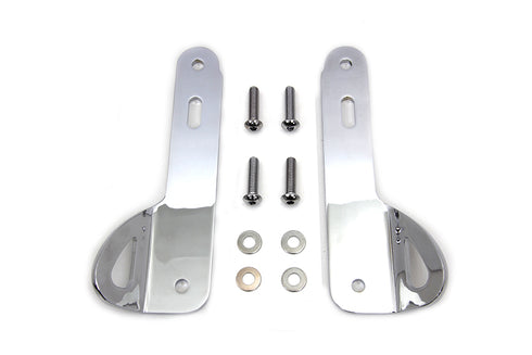 Wyatt Gatling Chrome Tie Down Bracket Kit - 50-0622