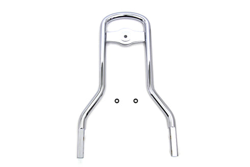 Wyatt Gatling 14-1/2 inch Mini Medallion Style Sissy Bar Upright Chrome - 50-0645