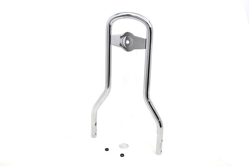 Wyatt Gatling 14-1/2 inch Mini Medallion Style Sissy Bar Upright Chrome - 50-0645