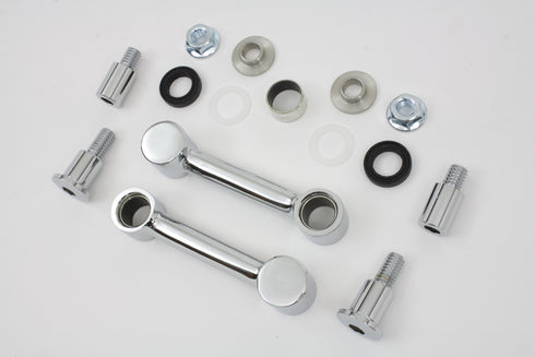 Wyatt Gatling Front Fender Chrome Mount Kit - 50-0688