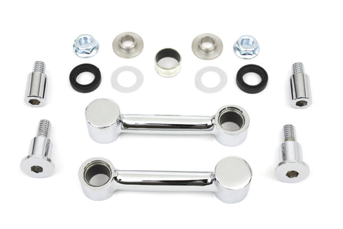 Wyatt Gatling Front Fender Chrome Mount Kit - 50-0688