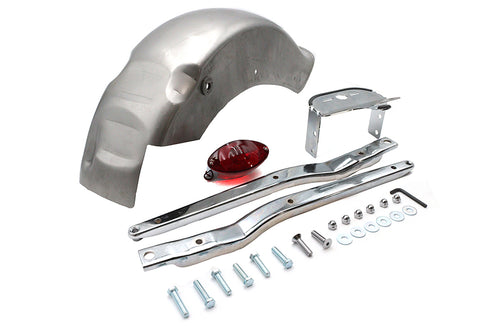 V-Twin Rear Fender Kit Bobbed with Cateye Tail Lamp - 50-0755