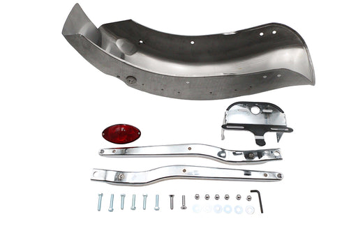V-Twin Rear Fender Kit Bobbed with Cateye Tail Lamp - 50-0755