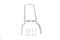 Wyatt Gatling 16 inch Tall Chrome Sissy Bar Back - 50-0841