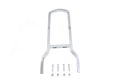Wyatt Gatling 16 inch Tall Chrome Sissy Bar Back - 50-0841