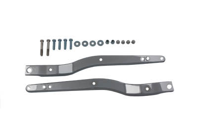 Wyatt Gatling Replica Rear Fender Strut Set Chrome - 50-0900