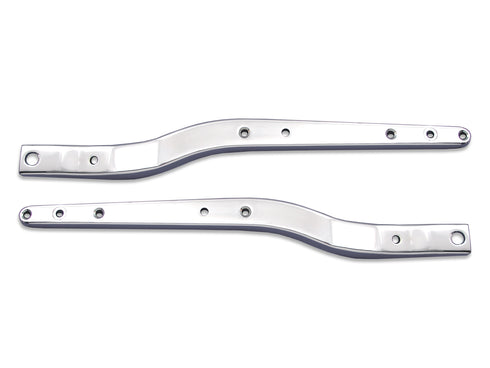 Wyatt Gatling Replica Rear Fender Strut Set Chrome - 50-0901