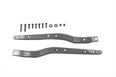 Wyatt Gatling Replica FLH Rear Fender Chrome Strut Set with 7 Holes - 50-0902