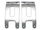 Wyatt Gatling Fender Mount Bracket Set Chrome - 50-0910