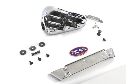 V-Twin Chrome Rigid Tool Box Kit - 50-0926