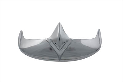 Wyatt Gatling Chrome Front Fender Tip - 50-0950