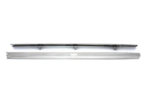 Wyatt Gatling Stainless Steel Front Fender Trim Side Rails - 50-0954
