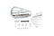 Wyatt Gatling Chrome Left Side Oval Tool Box and Mount Kit - 50-1012