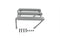 Wyatt Gatling Wyatt Gatling Chrome Three Channel Luggage Rack - 50-1014