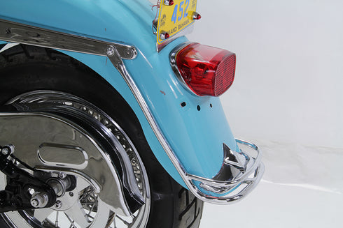 Wyatt Gatling Rear Fender Rail Trim Chrome - 50-1016
