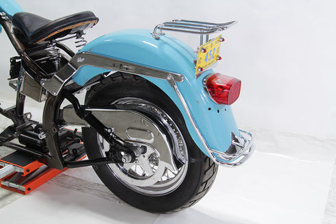 Wyatt Gatling Rear Fender Rail Trim Chrome - 50-1016