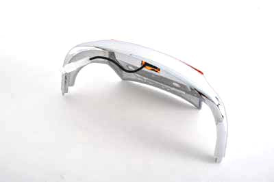Wyatt Gatling Chrome Front Fender Tip with Light - 50-1025